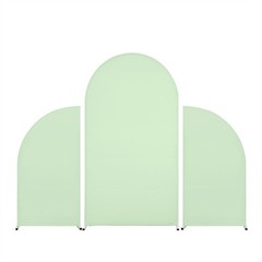 Set Of 3 Wedding Arch Cover Double Sided High Elasticity Arch Backdrop Decor