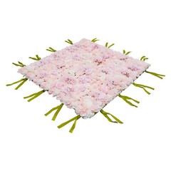 Artificial Flower Wall Panel Silk Roses Hydrangeas 1m × 1m Wedding Backdrop