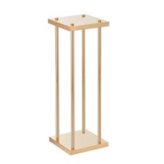 Uimoso Set of 4 Metal Cylindrical Flower Stands for Events, 31.5 inches
