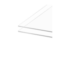 Pack of 10 Clear Acrylic Sheets 12″ x 16″ Cast Plexiglass Panel 1/8″ Thick (3…