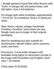 🌿 Rustic Wedding Decoration Lot / “Mr & Mrs” Bundle + Free Bonus