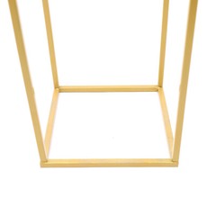 Gold Home Wedding Plant Use Decoration 2-Piece Display Flower Bucket Stand
