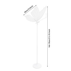 2PCS Butterfly Wedding Light, 110V Aisle Decor Light, 48W T-stage Guidance Light