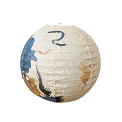 Chinese Style Round Paper Lantern Mid-Autumn Festival for Wedding Holiday Decor