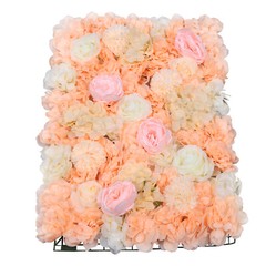6 Artificial Flower Wall Panel Floral Backdrop Wedding Decorative Wall Panel