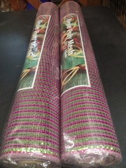 2 Rolls Deco Mesh 21″ Genuine Craig Bachman 30Ft, Metallic Hot Pink & Lime Green