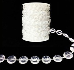 400/600/900 FT Garland Diamond Strand Acrylic Crystal Beaded Weduding Decoration