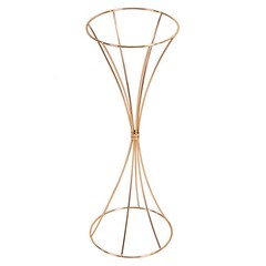 3PCS Flower Rack Vase Stand Prop Road Lead Hourglass-shaped Wedding Party Decor.