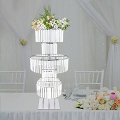 5 Tier Round Flower Stand for Wedding Reception Birthday Party Events Home Decor