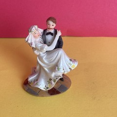 Holiday Time 2005 Victorian Collection Just Married Bride and Groom