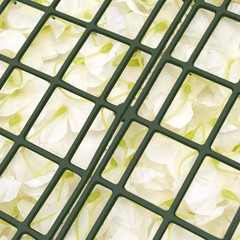 15 .74 In. X 23.6 In. Silk Artificial Hydrangea Flower Wall Panel Wedding Backgr