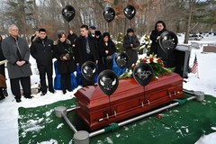 Happy Birthday in Heaven Balloons 30 Pieces 12″ White Funeral Memorial Decora…