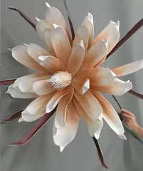 Giant Foam Flower Wedding Backdrop Aisle Decor