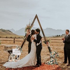 2X Heavy Duty Triangle Wedding Arch Backdrop Stand Flower Balloon Banquet Archwa