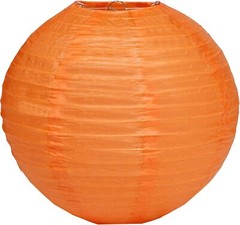 4″6″8″10″12″14″16″18 Round Paper Lanterns Lamp Wedding 4″/10CM, Burnt Orange