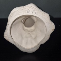Vtg Atlantic Mold 9” Wedding Bride and Groom Ceramic Pair Lot (2) Holy Matrimony