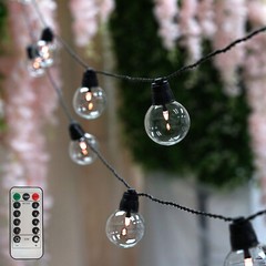 LED Battery Operated String Lights 26 ft Warm White Garlands PARTY Decorations