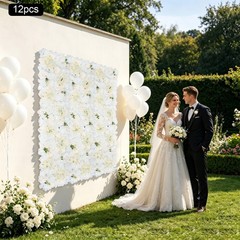 Artificial Flower Panels, Flower Wall Backdrop Panel, Artificial Floral Panels