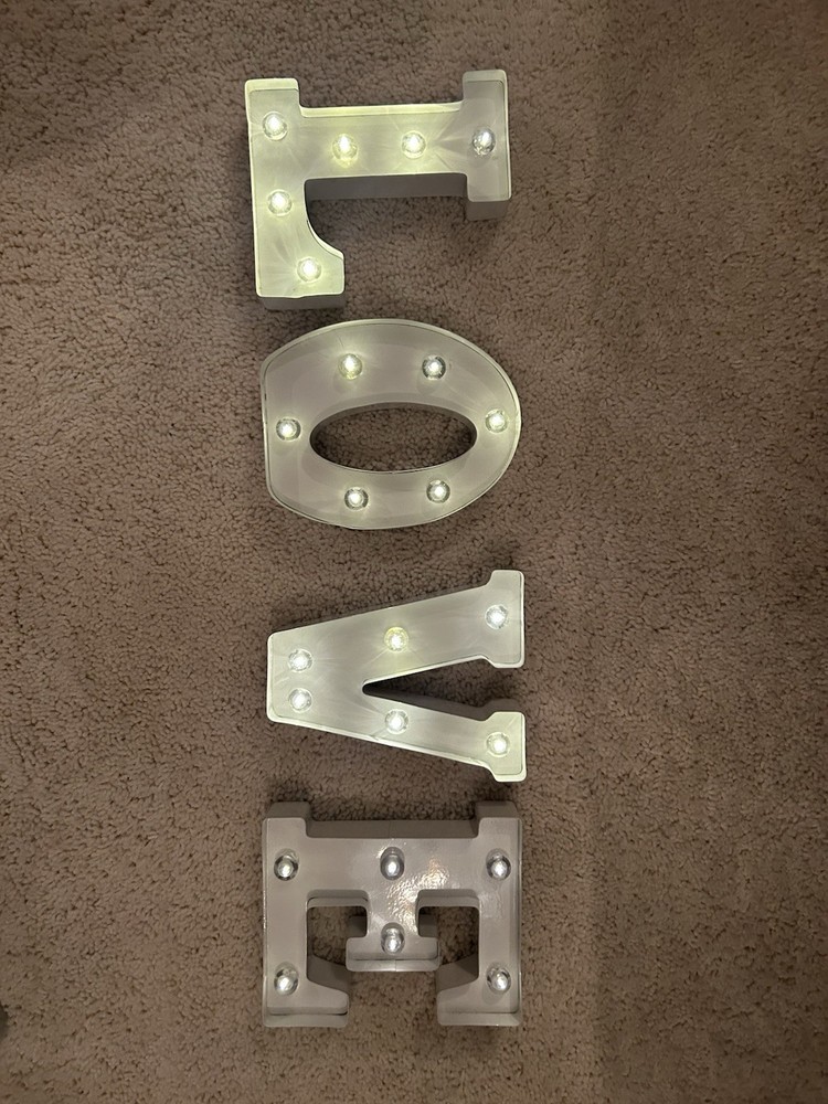 Marquee Battery Operated Letters- LOVE- Wedding