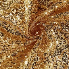 Extra Wide GOLD Premium Sequined Chair Sashes Wedding Party Events Decorations