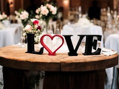 3D Printed Stackable Love Letters