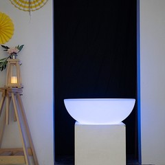 24″ Assorted Cordless Light Up ROUND TABLE LED Furniture Party Event Decorations