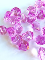 8Lb Crystal Acrylic Ice Rock Vase Gems/Table Scatters (Medium 2.5cm, Lavender)