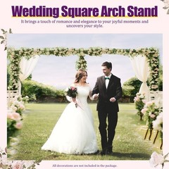 Backdrop Stand Wedding Party Backdrop Stand Pipe Kit Curtain Frame 10x20ft