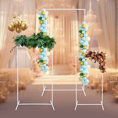 Rectangular Metal Backdrop Stand Rectangular Balloon Frame, Metal Backdrop Stand
