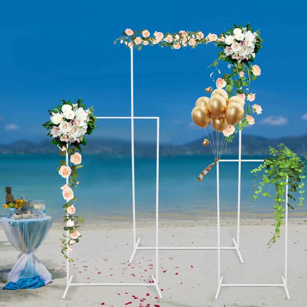 Rectangular Metal Backdrop Stand Rectangular Balloon Frame, Metal Backdrop Stand