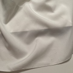 White Linen Polyester FOLDING CHAIR COVERS Reusable – Wedding Event Party