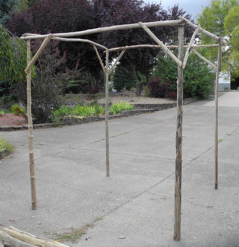 Driftwood Chuppah Wedding Arch Arbor Canopy Huppah Jewish Ceremony H 7 ft W 6 ft