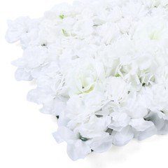 6 Pcs Artificial Flower Wall Panel Venue Backdrop Wedding Party Background Decor
