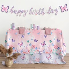 Gatherfun Butterfly Birthday Party Supplies: Butterfly Decorations with 2 PCS…
