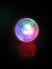LED Lights Rotating Hanging Disco Ball Party Light VGC