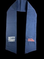 Ole Miss Hotty Toddy Cotton Wreath Sash (2 Logos) 24k Stitch