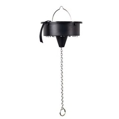 Black Heavy Duty DISCO BALL Rotating Motor 18 LED Lights Party Events Supplies