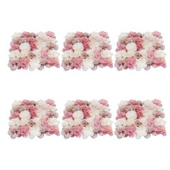 Artificial Flower Wall Panels Wedding Home Decor Backdrop Floral Backgrounds