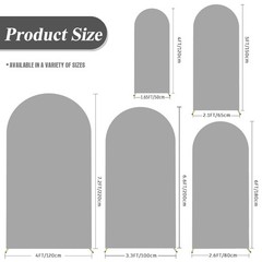 Western Cowboy Arch Backdrop Cover 6FT Wild West Rustic Wooden House Party