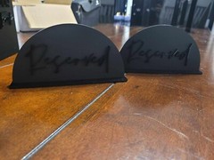 Wedding Decor (Dusty Blue, Black, and White)