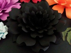 Paper Flowers Wedding Party Backdrop Nursery Shower Wall 10 Pieces Mixed Colors