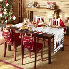 Black White Waterclor Buffalo Plaid Christmas Trees Black Plaid Christmas Tree