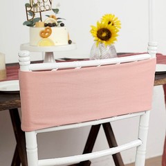 10 Dusty Rose Spandex STRETCHABLE CHAIR SASHES Wedding Party Decorations SALE