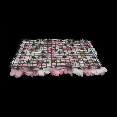 12Pcs Artificial Silk Fabric Flower Wall Panel Banquet Wedding Party Decor