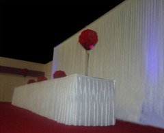 TECHTONGDA 19.6ftx9.8ft/6Mx3M White Pleated Decoration Wedding Backdrop Curtain
