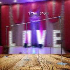 Professional Backdrop Stand Pipe Kit 10’x10’/10’x 20′ Heavy Duty Background Pipe
