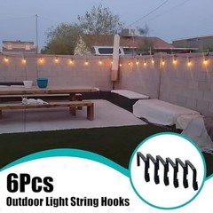 Wall Mount Bracket for Outdoor String Light Hook