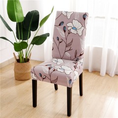 1/2/4/6pcs Print Dining Chair Covers Stretch Chair Protector Seat Slipcover Home
