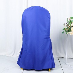 50 Royal Blue POLYESTER BANQUET CHAIR COVERS Wholesale Wedding Party Decorations