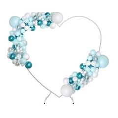 2.1m Wedding Arch Stand Backdrop White Frame Flower Balloon Stand Party Decor US